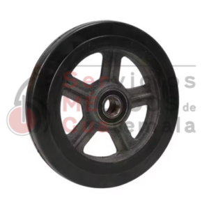 Rueda Delantera de 6" para Sillas de Ruedas y Andadores