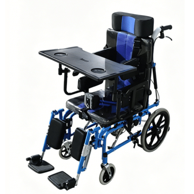 Silla de Ruedas Neurológica Pediátrica Postural con Mesa Terapéutica - Imagen 2