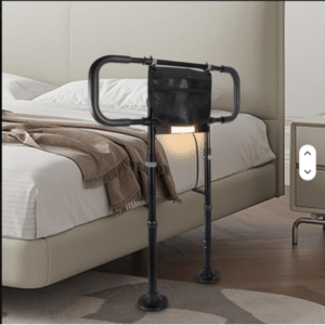 Baranda de cama con luz