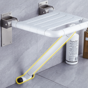 silla de ducha plegable